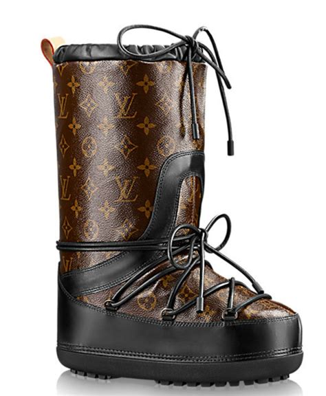 lv moon boots|louis vuitton buckle boots.